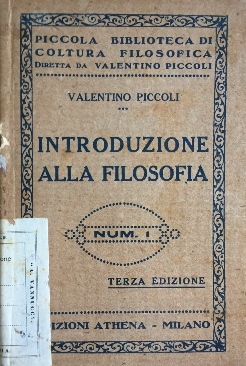 Introduzione alla filosofia. Seconda edizione