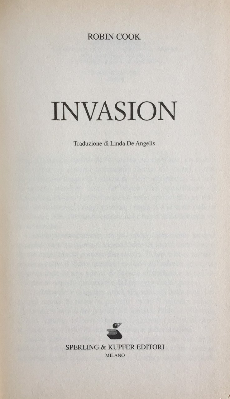 Invasion | Immagine principale