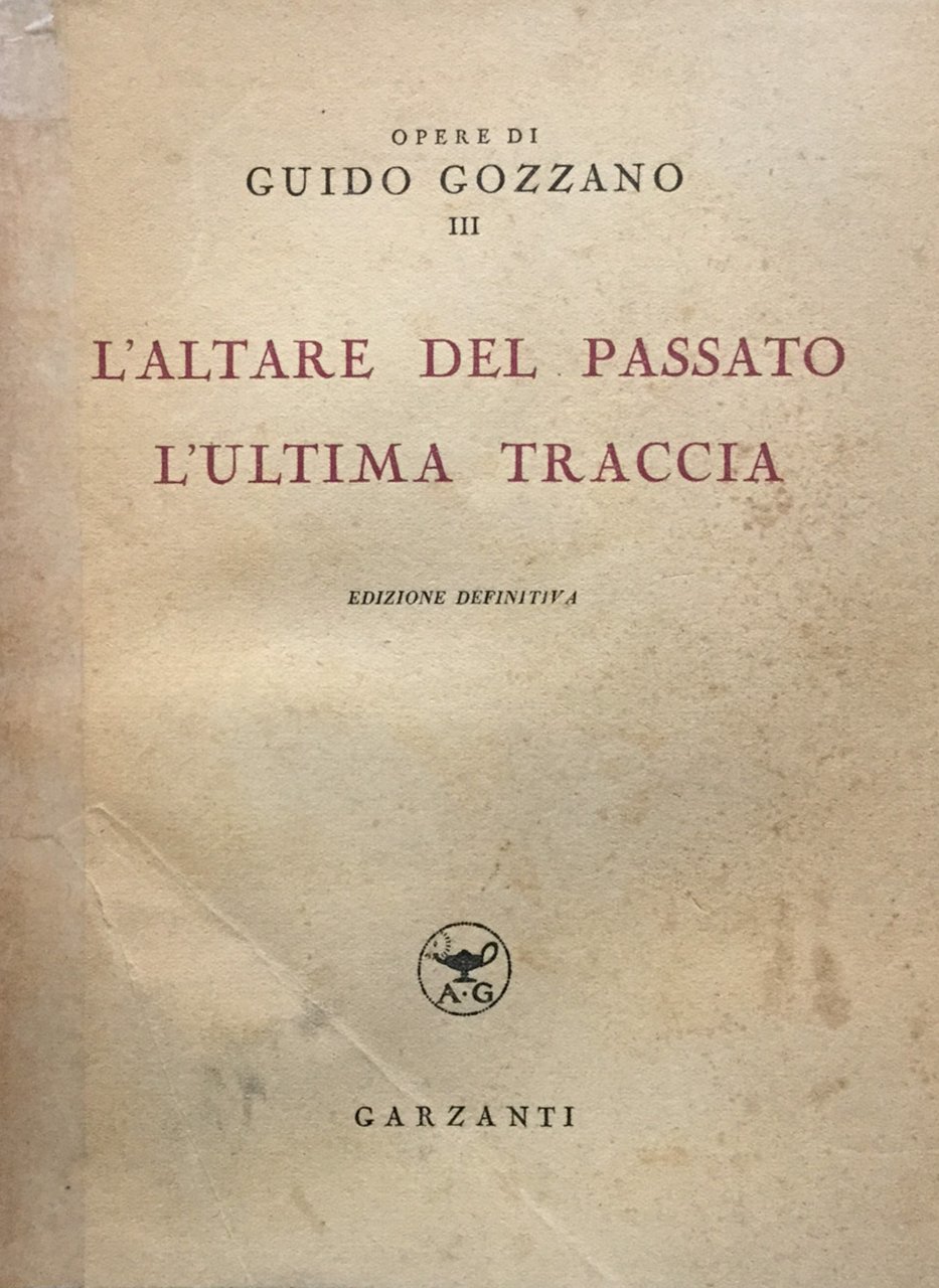 L'altare del passato. L'ultima traccia.