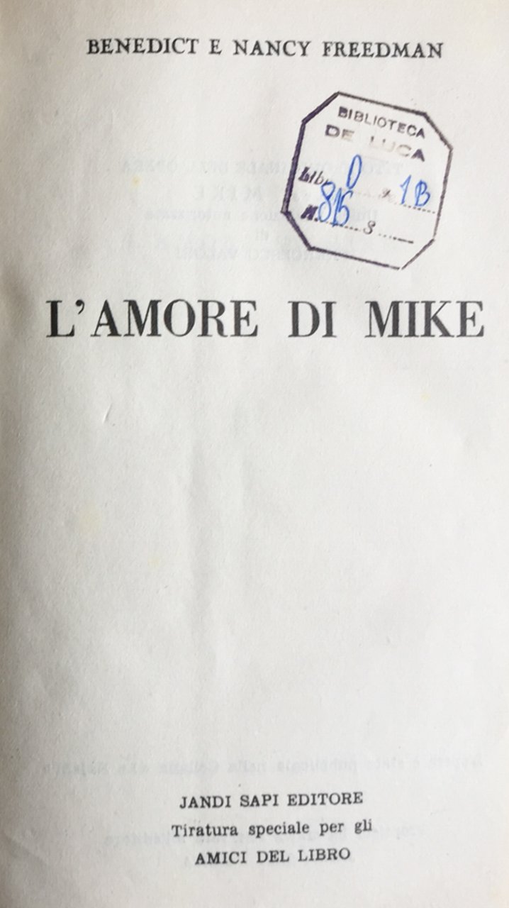 L'amore di Mike