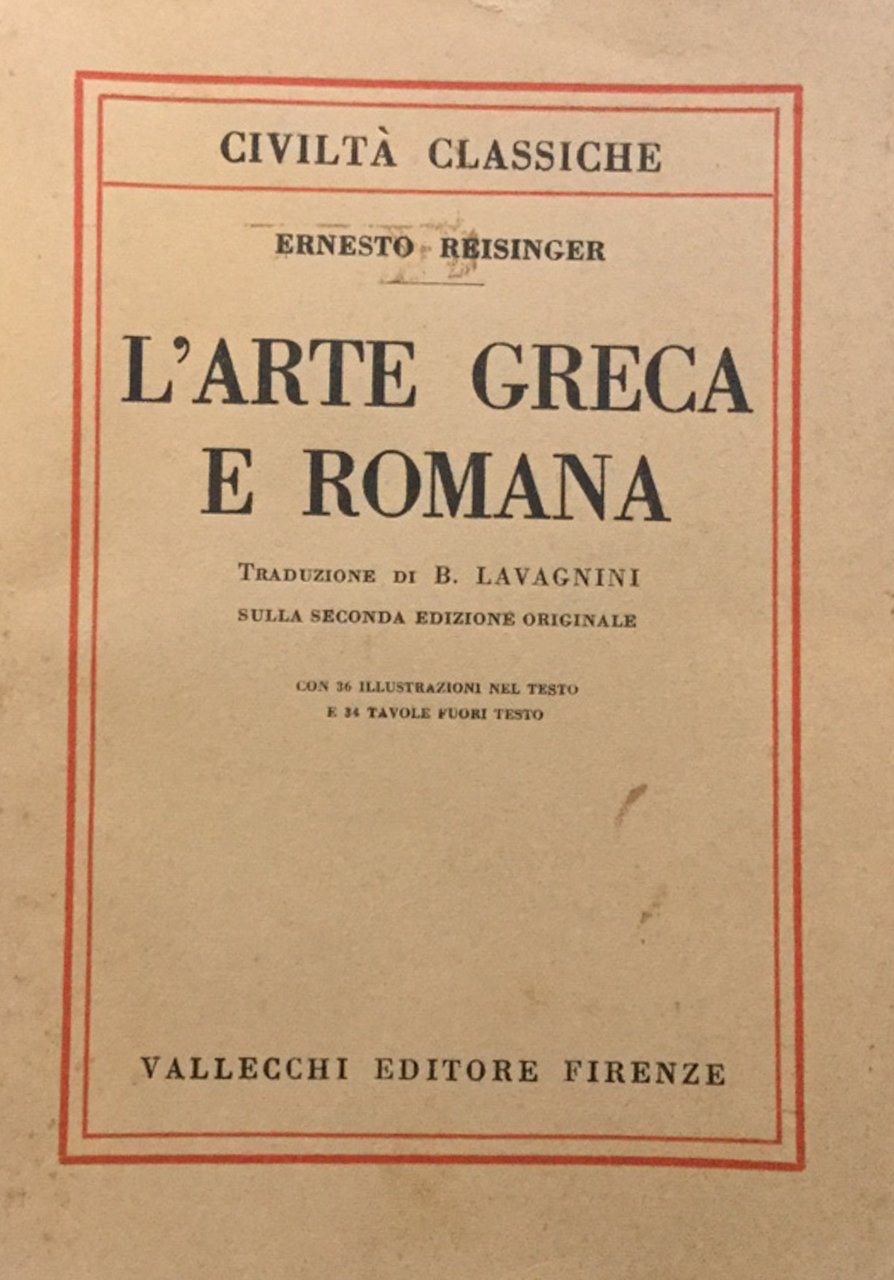 L'arte greca e romana