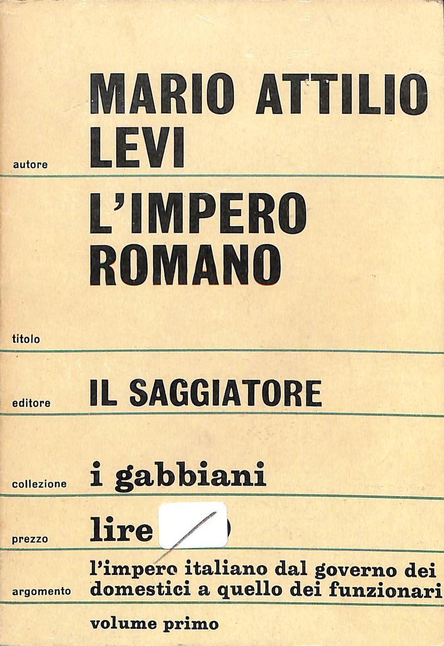 L'impero romano dalla battaglia di Azio alla morte di Teodosio …