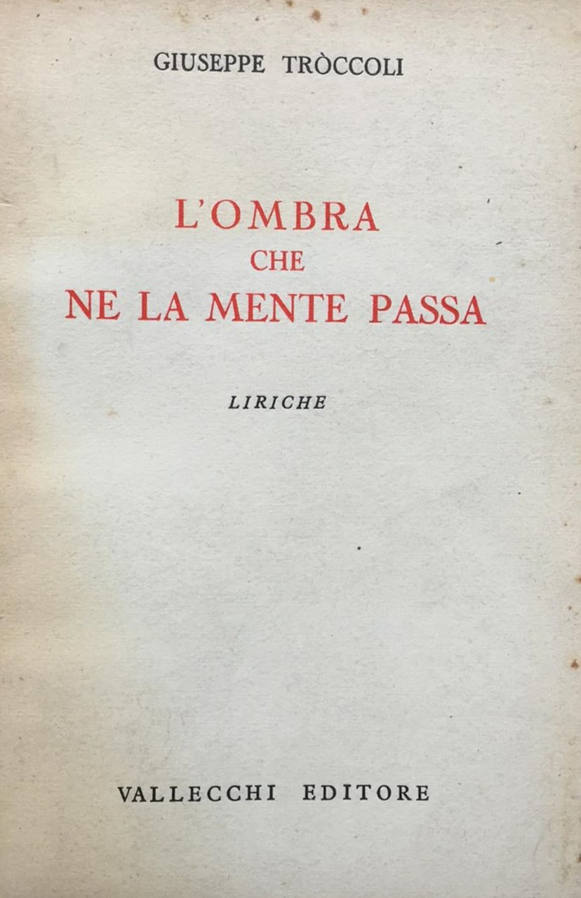 L'ombra che ne la mente passa