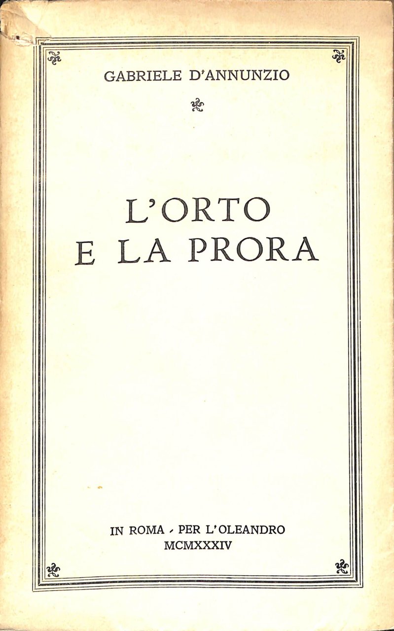 L'orto e la prora