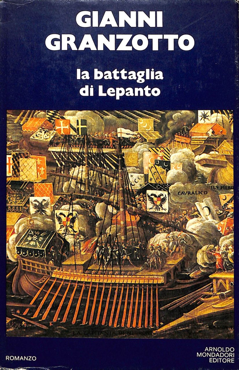 La battaglia di Lepanto : romanzo | Immagine principale