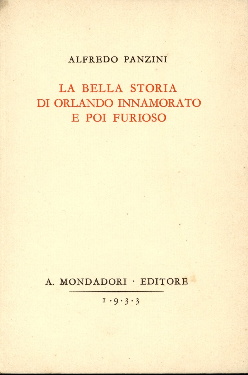 La bella storia di Orlando innamorato e poi furioso