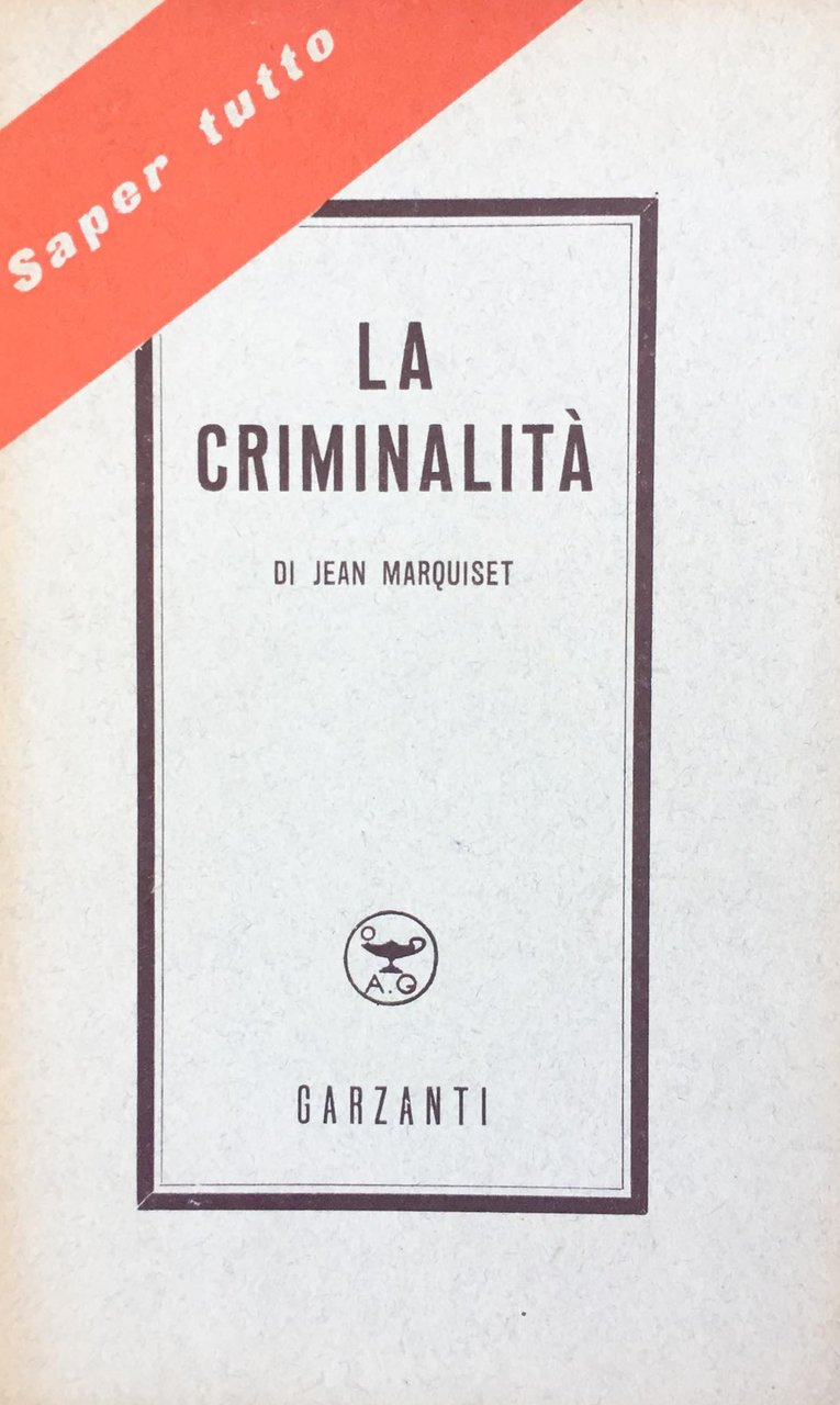 La criminalità