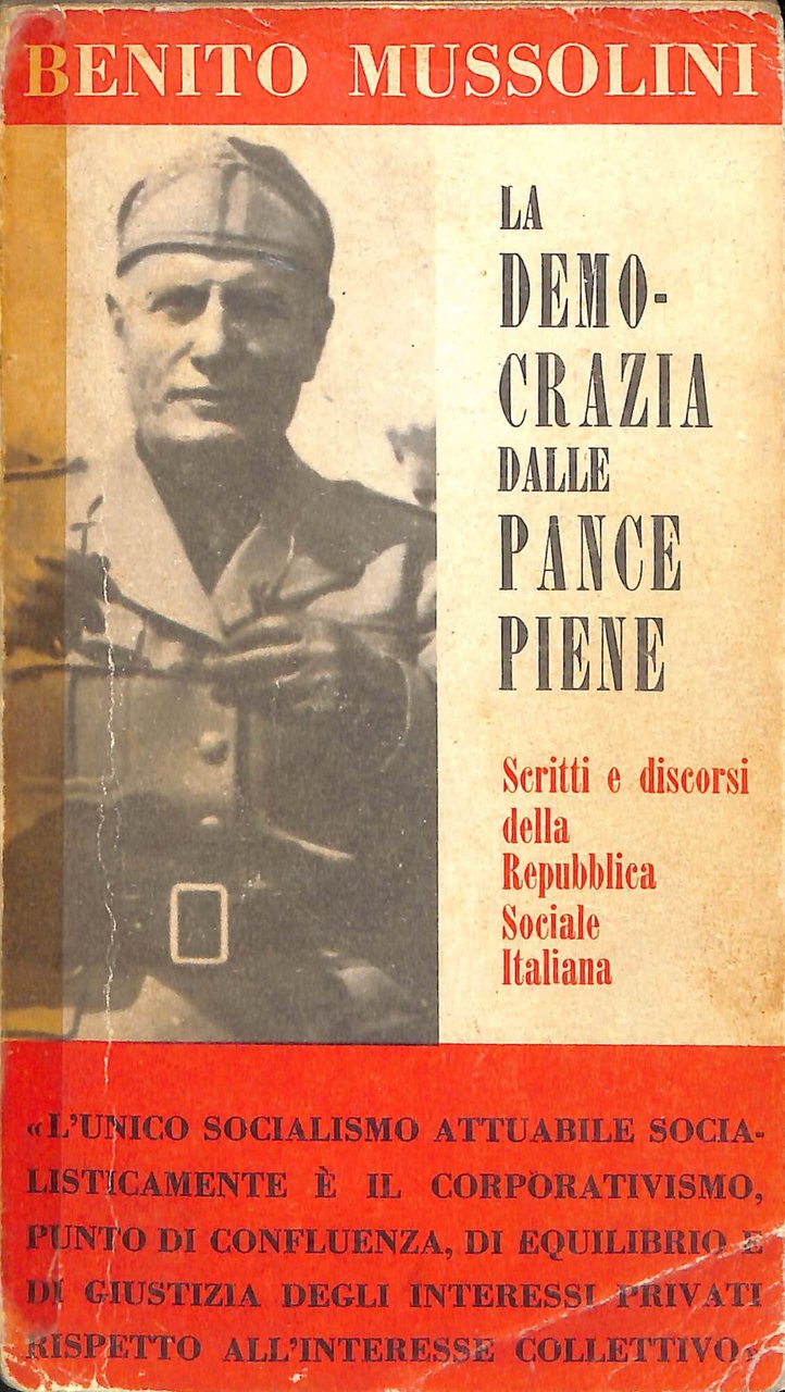 La democrazia dalle pance piene : scritti e discorsi della …