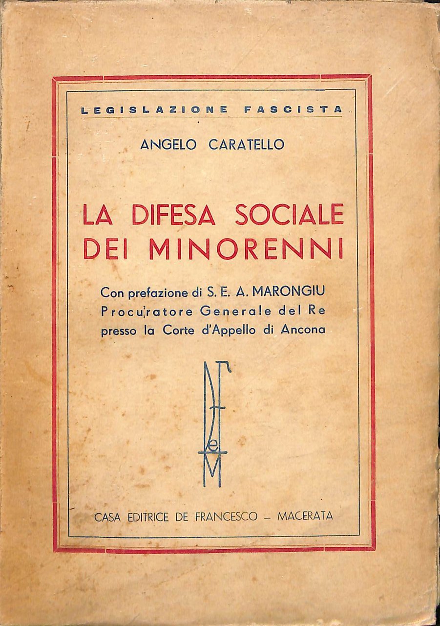 La difesa sociale dei minorenni