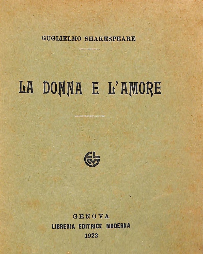 La donna e l'amore