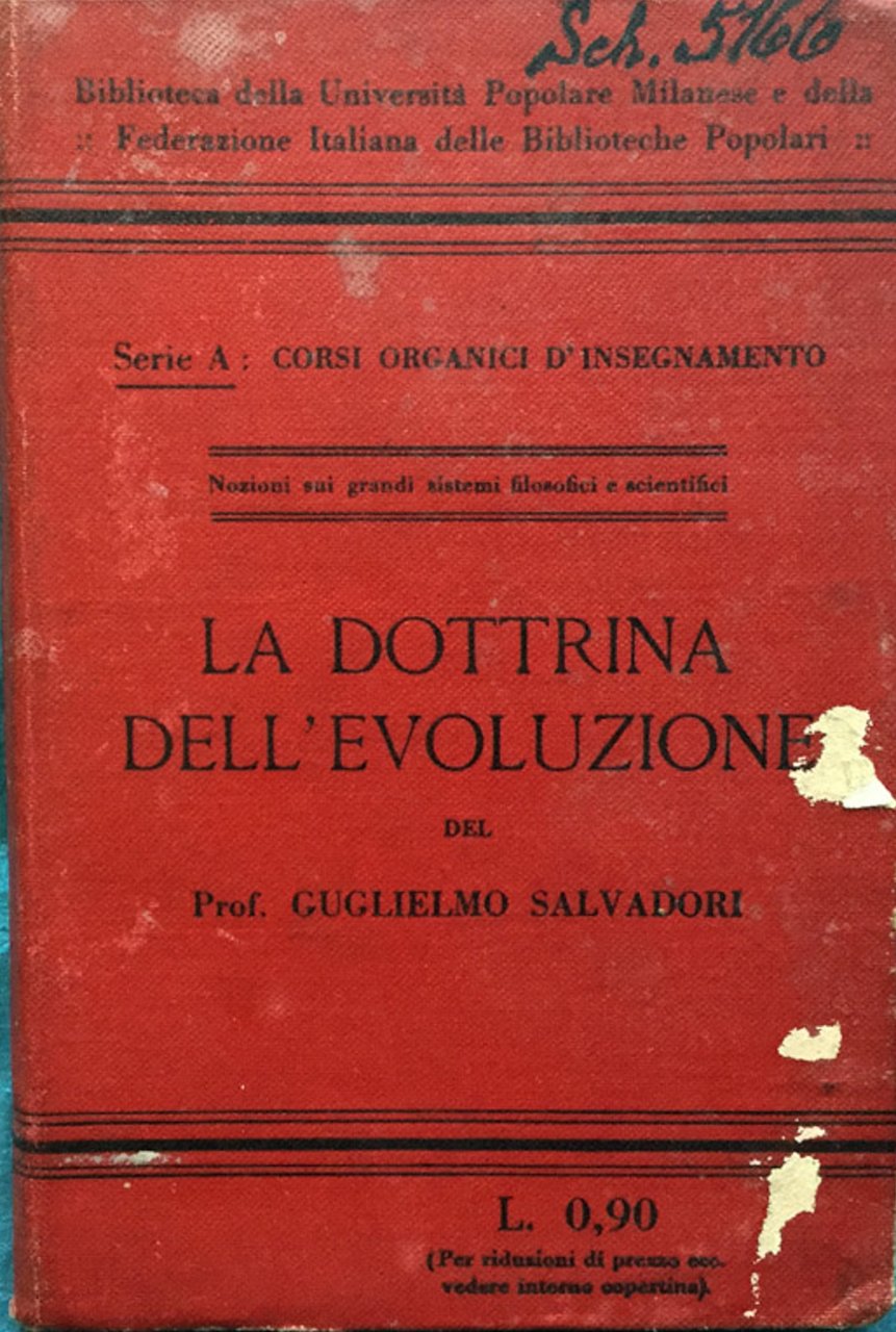 La dottrina dell'evoluzione