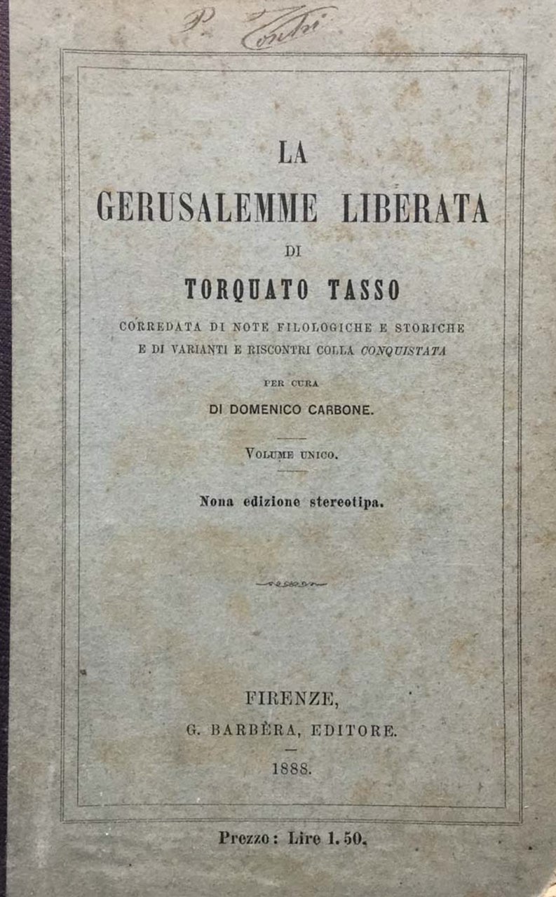 La Gerusalemme Liberata