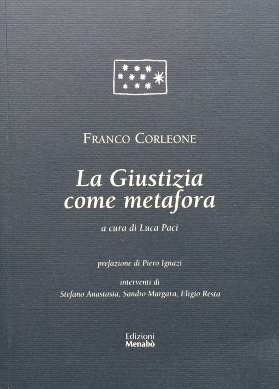 La Giustizia come metafora