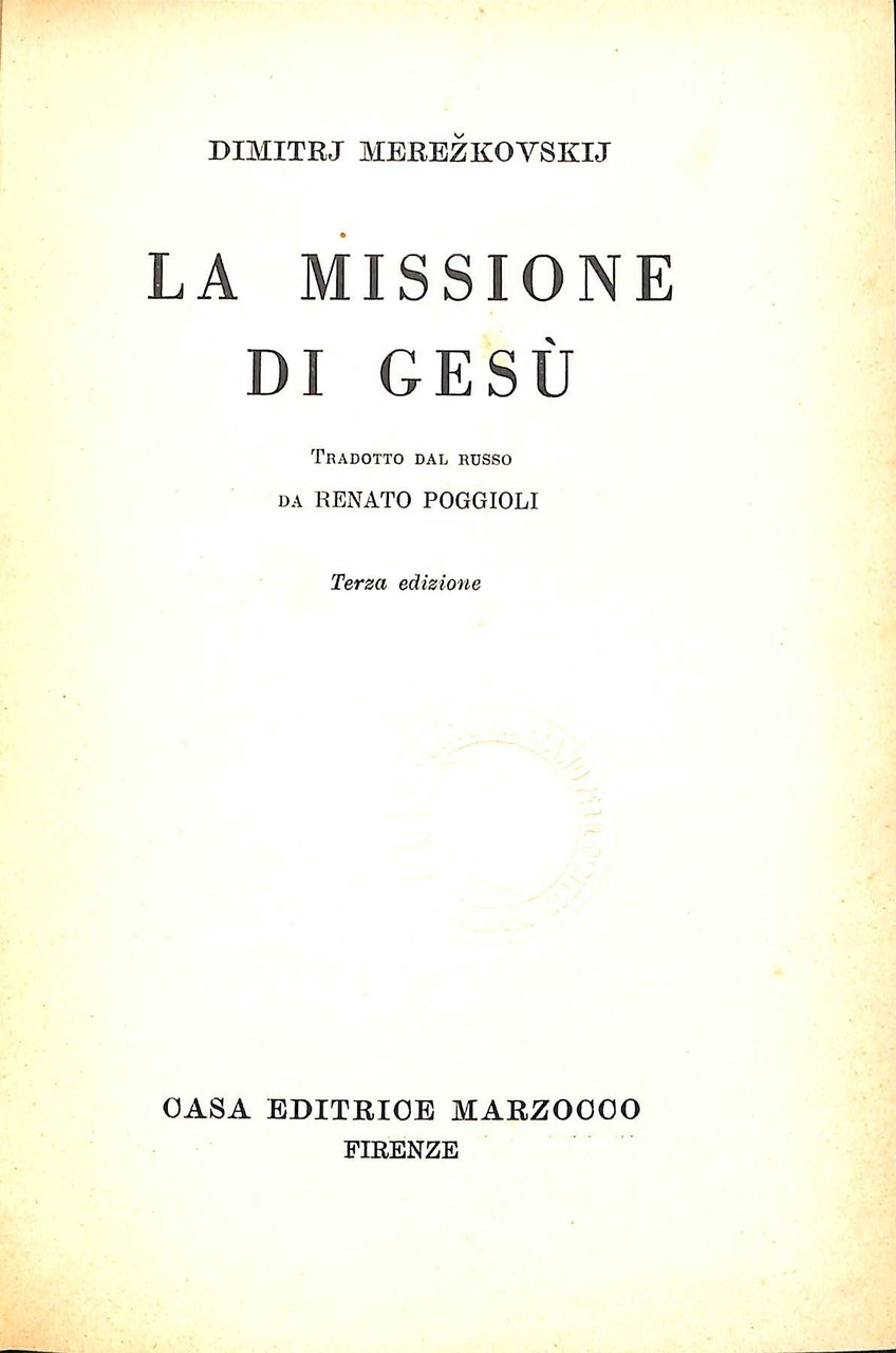 La missione di Gesù