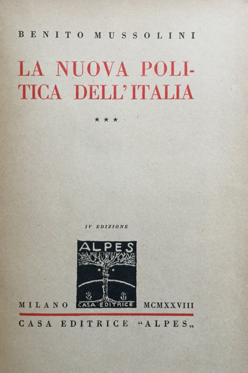 La nuova politica dell'Italia. Vol. 2 | Immagine principale