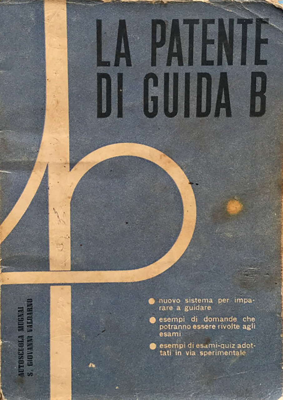 La patente di guida B (1960 circa)