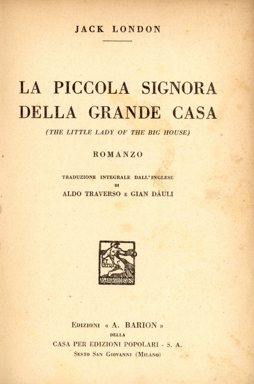 La piccola signora della grande casa