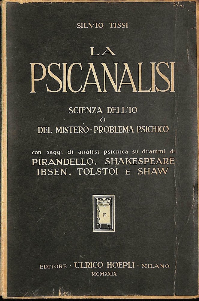 La psicanalisi : scienza dell'io o del mistero-problema psichico | Immagine principale