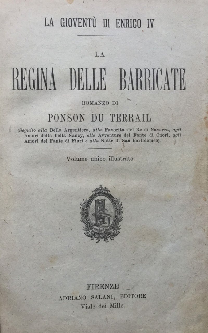 La regina delle barricate - Il regicida