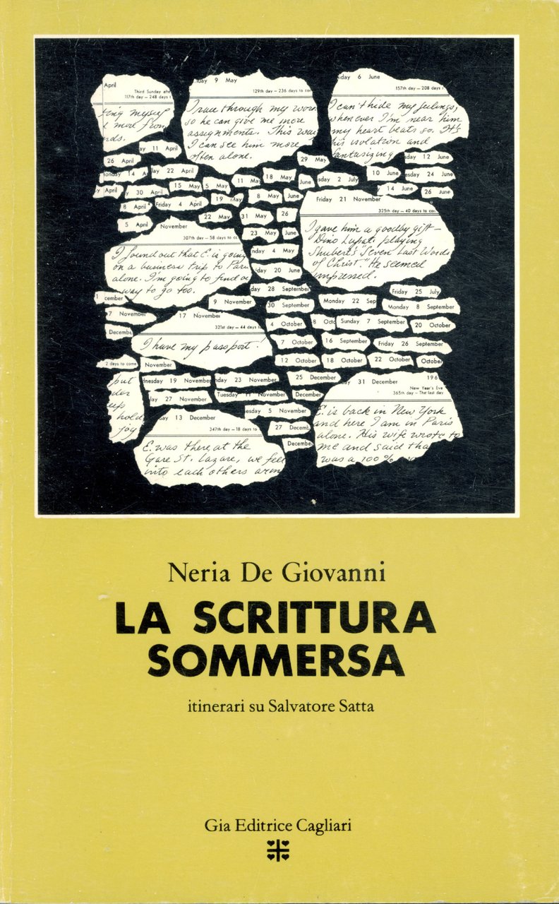 La scrittura sommersa : itinerari su Salvatore Satta