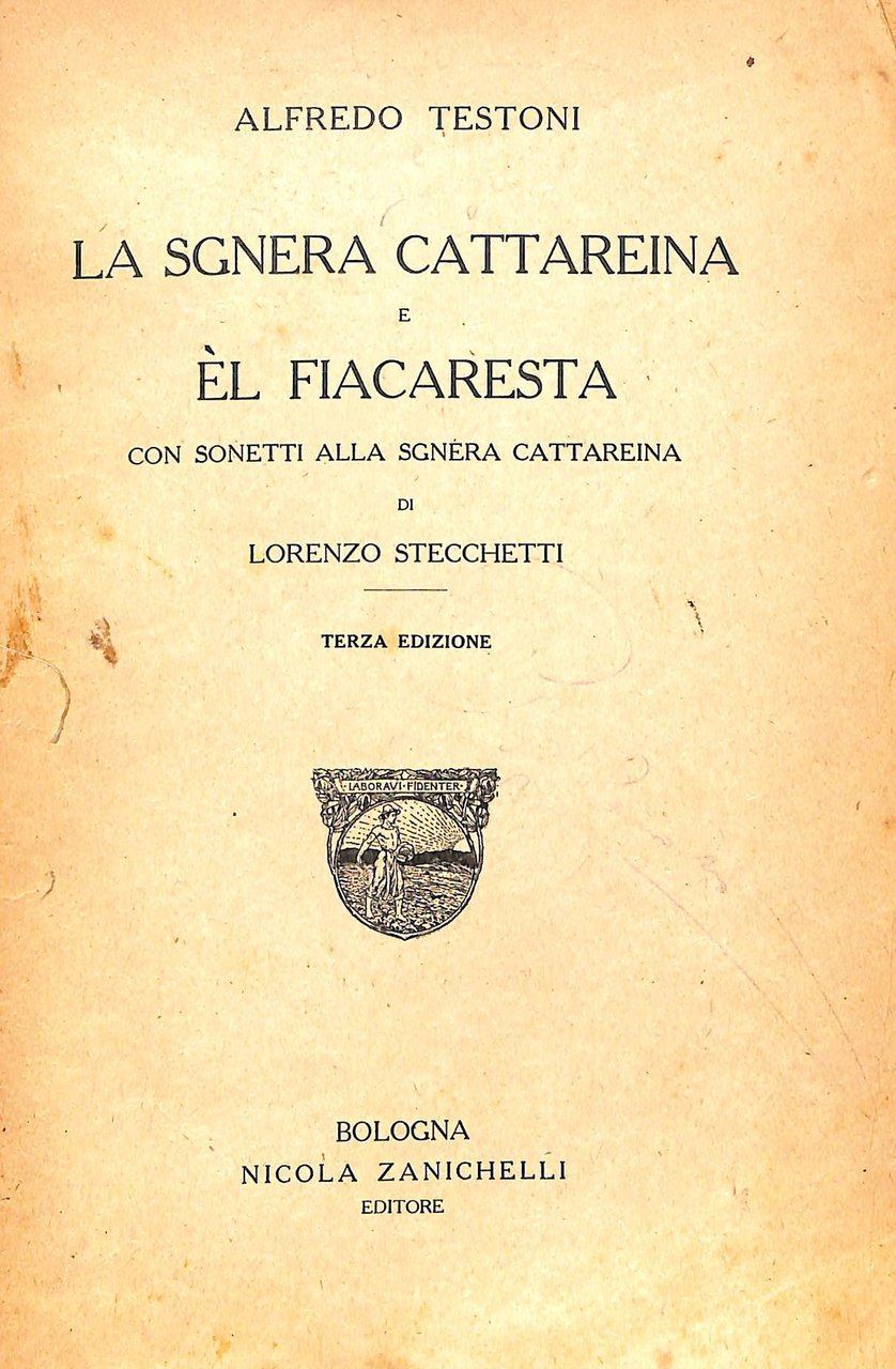 La sgnera Cattareina e el fiacaresta : con sonetti alla …