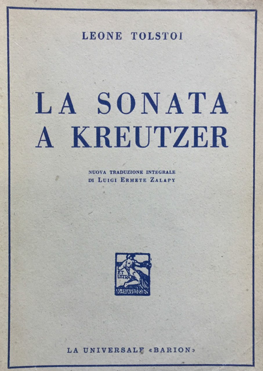 La sonata a Kreutzer | Immagine principale