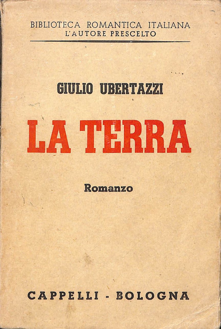 La terra : Romanzo