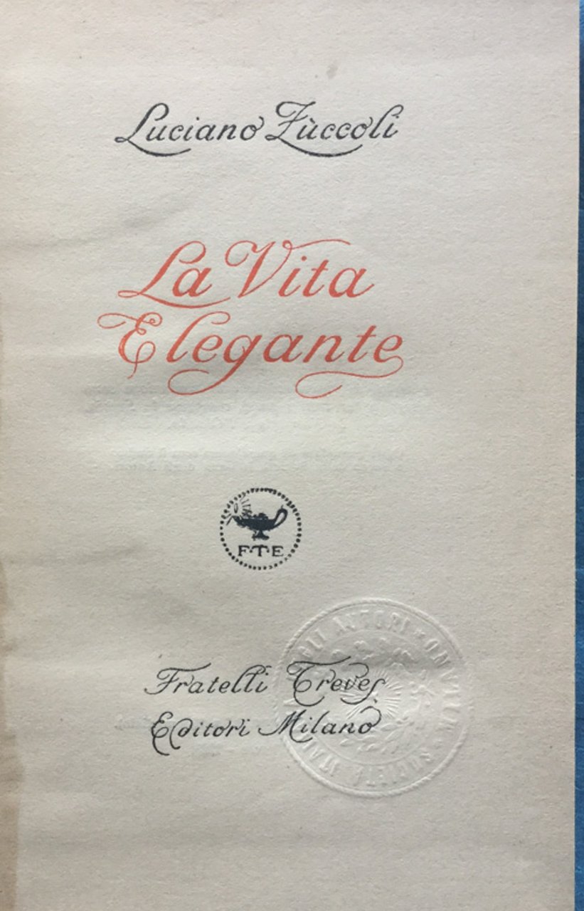 La vita elegante | Immagine principale