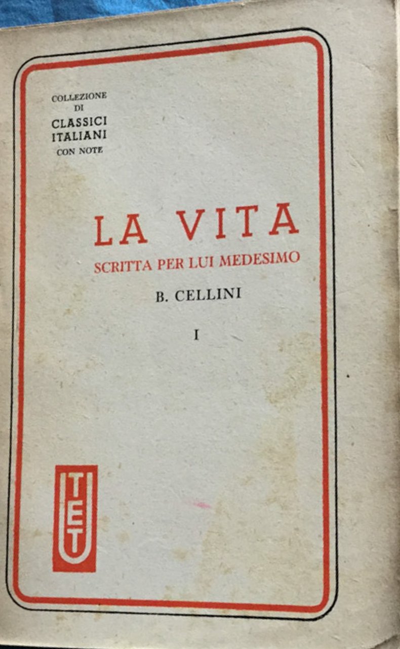 La vita scritta da lui medesimo
