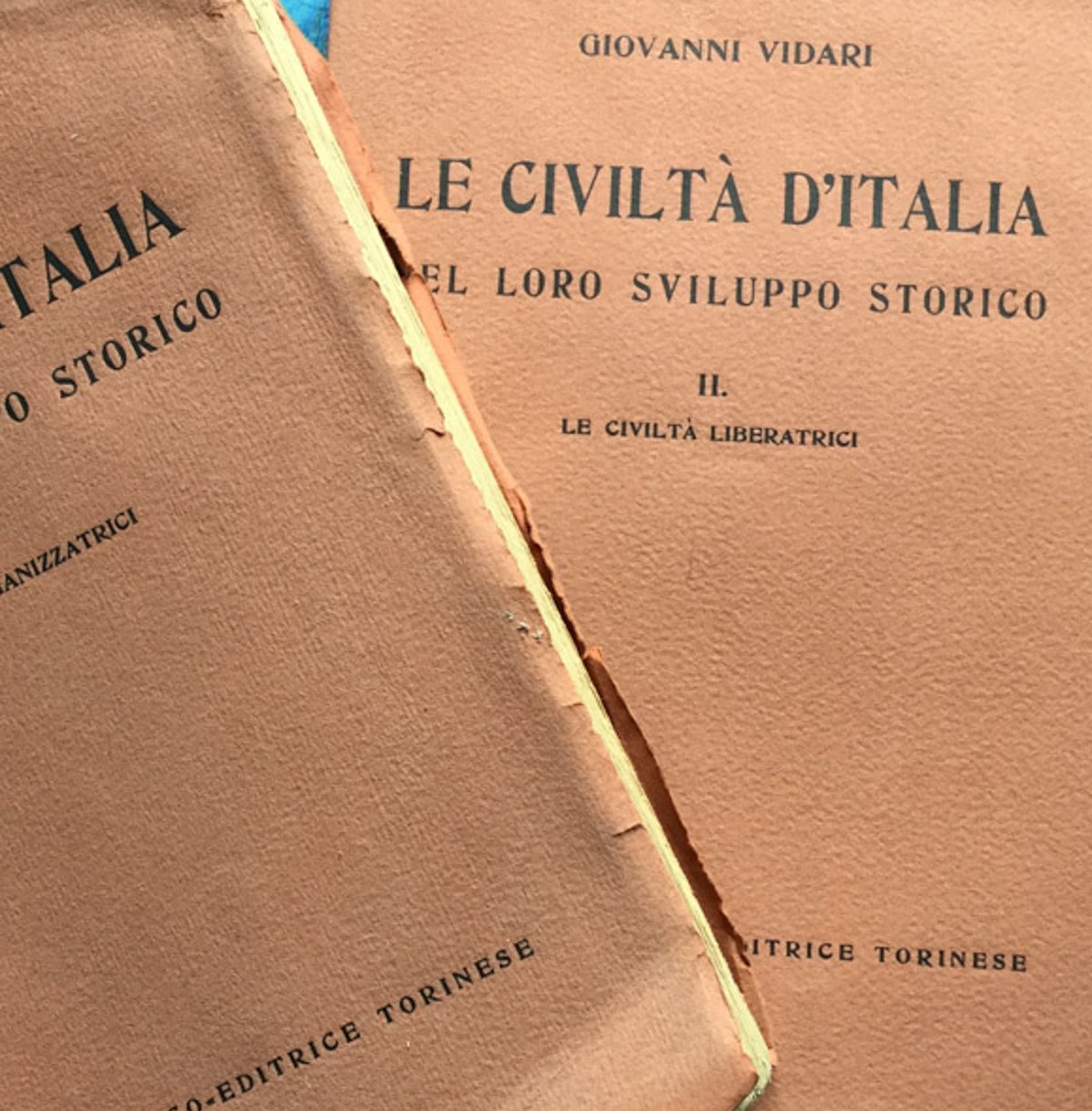Le civiltà d'Italia nel loro sviluppo storico. 2 voll.