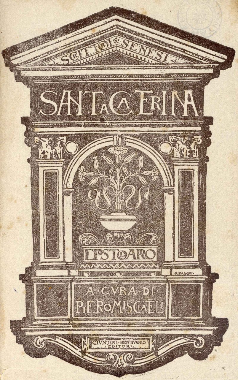 Le lettere di S. Caterina da Siena | Immagine principale