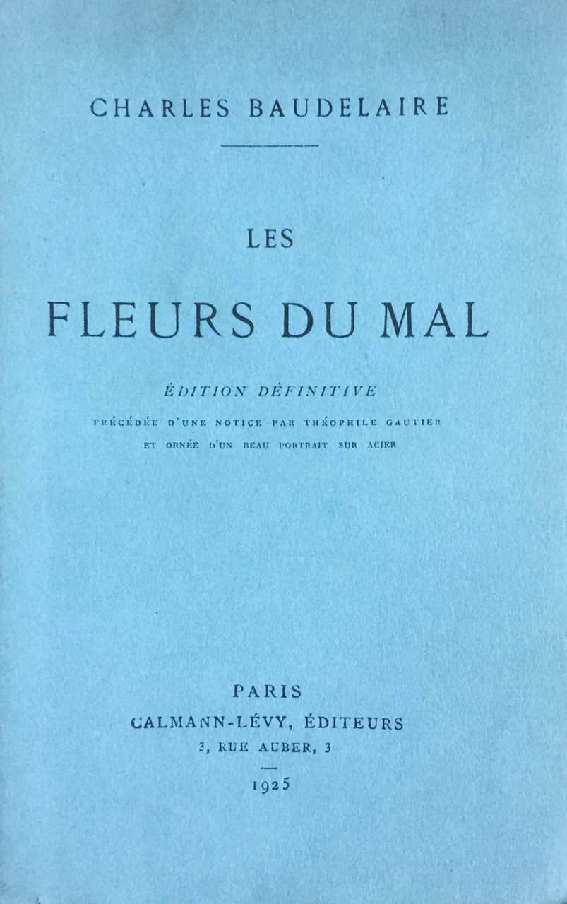 Les fleurs du mal