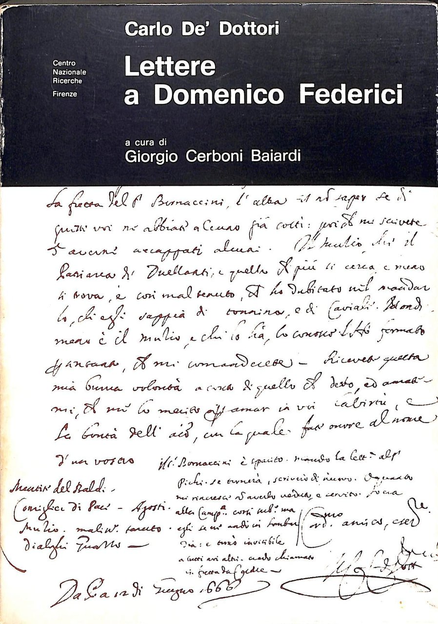 Lettere a Domenico Federici