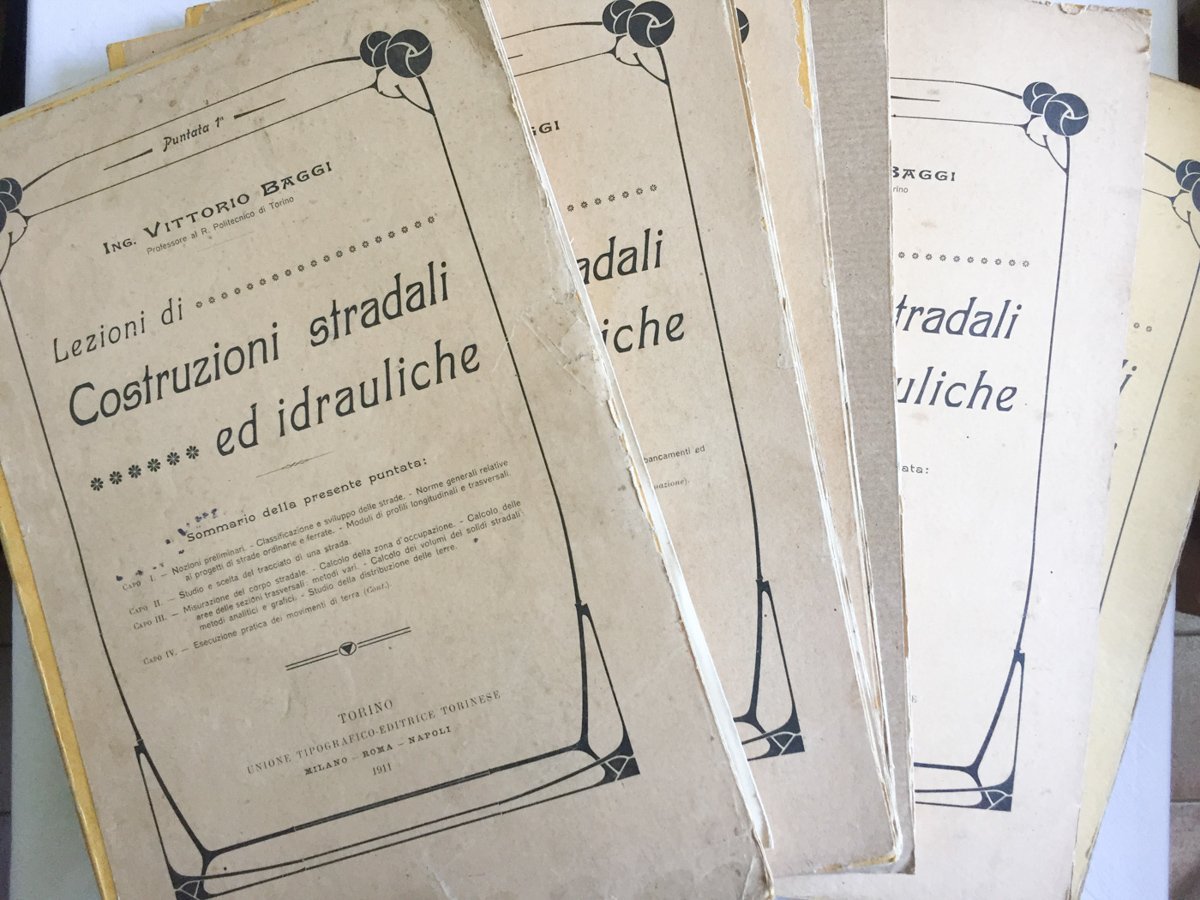 Lezioni di costruzioni stradali ed idrauliche