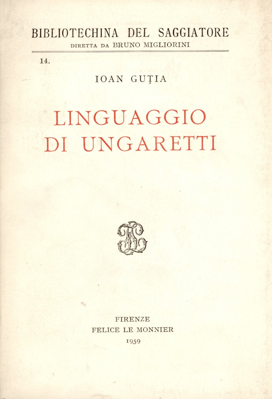 Linguaggio di Ungaretti