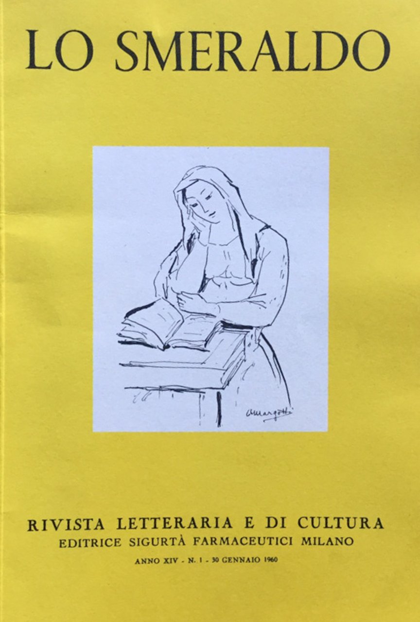 Lo Smeraldo. Rivista letteraria e di cultura. 1960 n 1 …