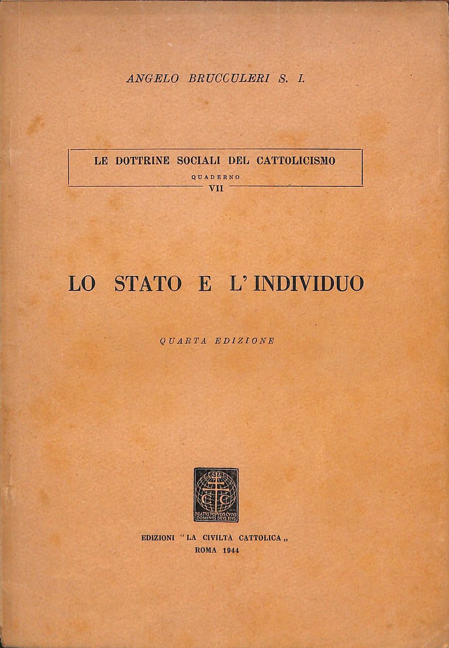 Lo Stato e l'individuo