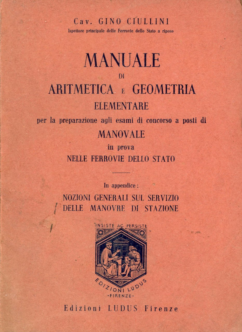 Manuale di aritmetica e geometria elementare | Immagine principale