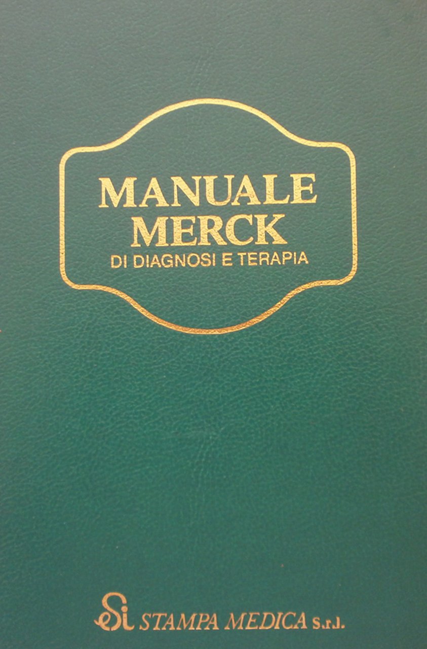 Manuale Merck di diagnosi e terapia. 1990