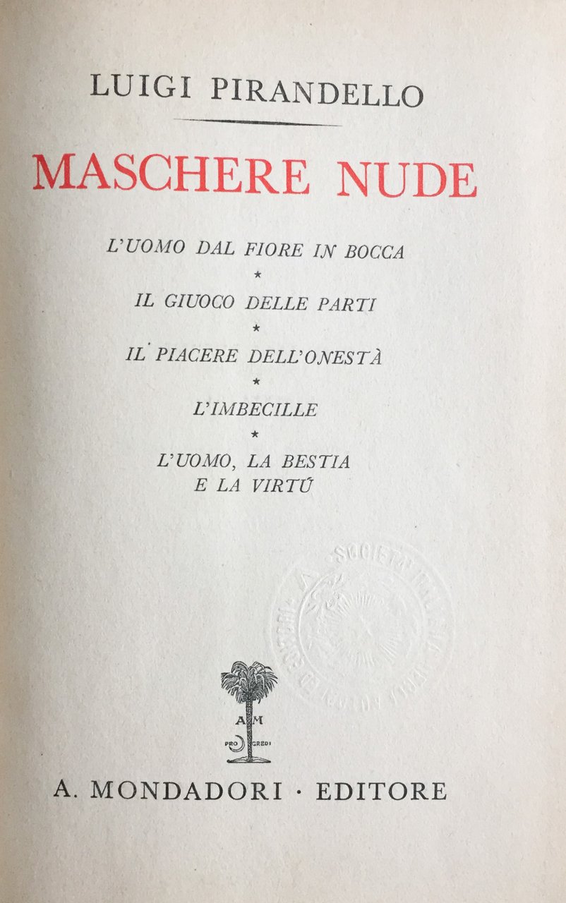 Maschere nude