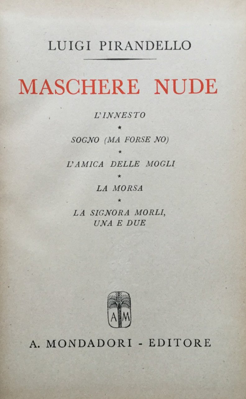 Maschere nude.