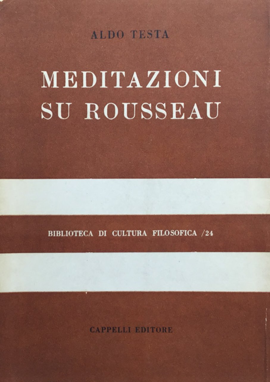 Meditazioni su Rousseau. Dal contratto sociale al dialogo sociale