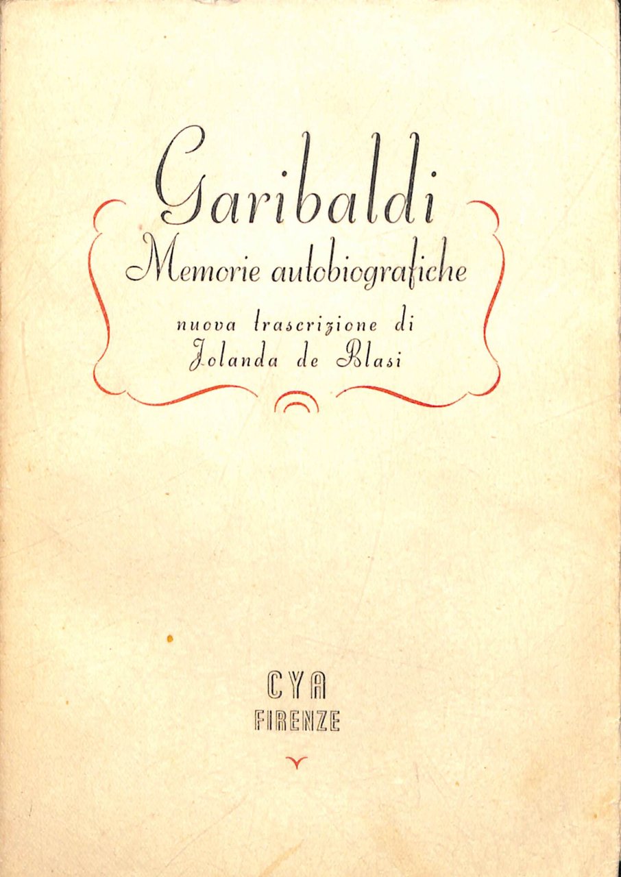 Memorie autobiografiche | Immagine principale