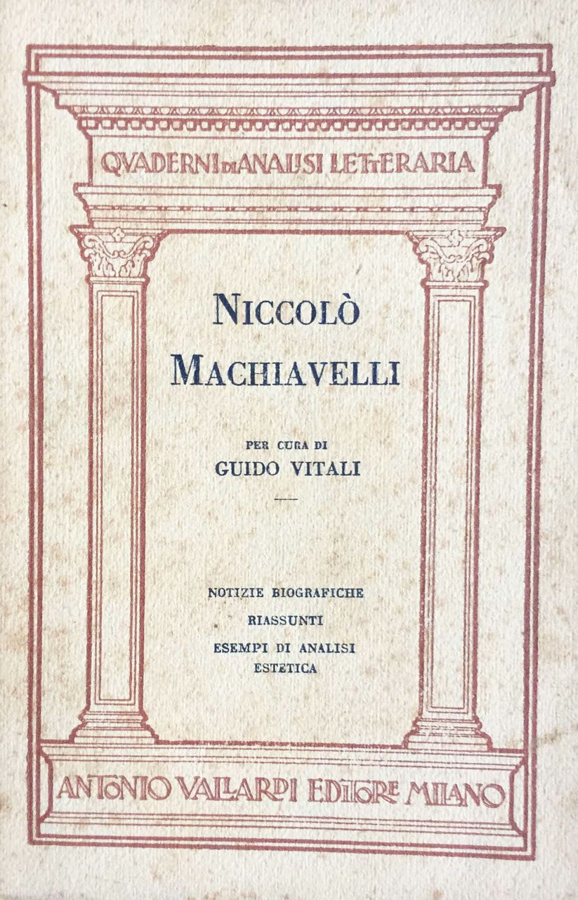 Niccolò Machiavelli