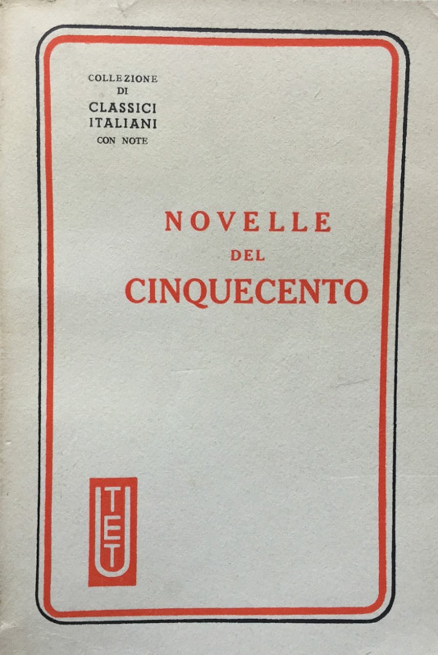 Novelle del Cinquecento