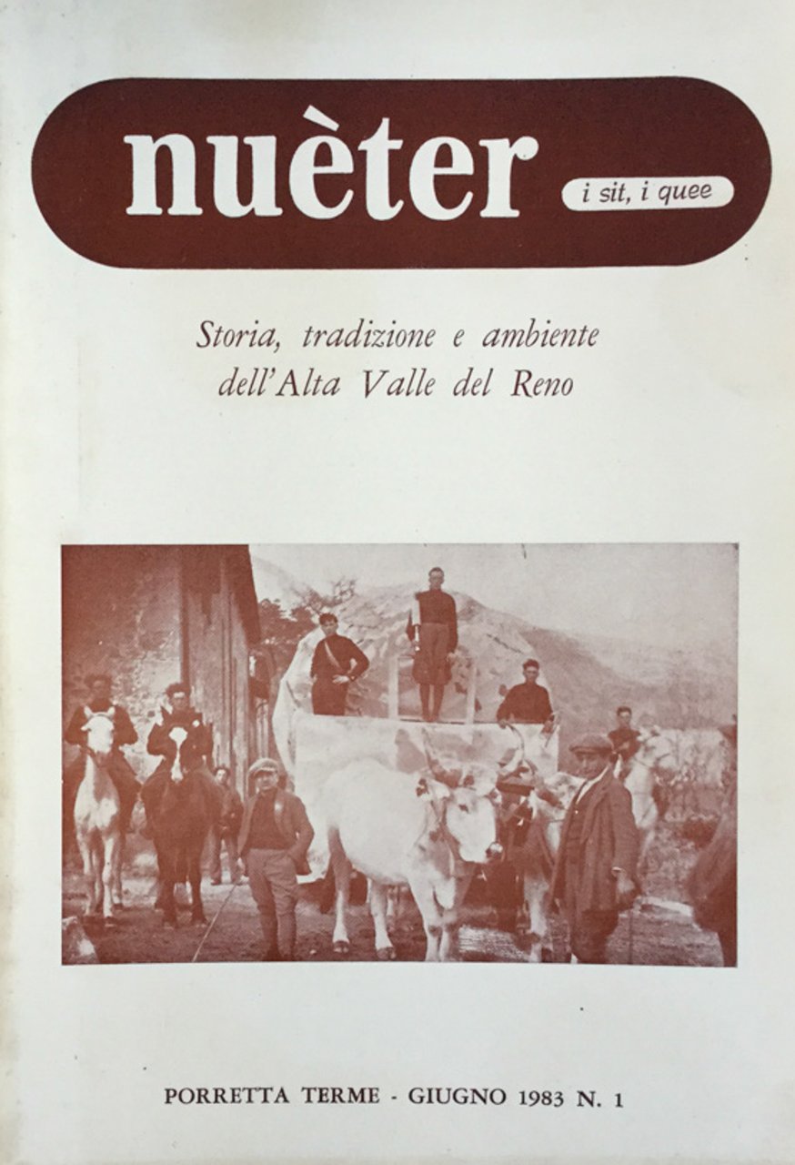 Nueter i sit i quee. 17/1983. Storia, tradizione e ambiente …