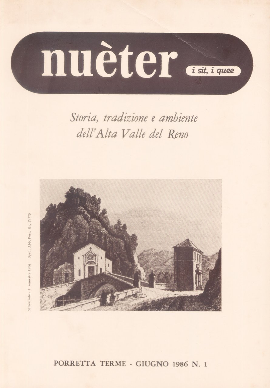 Nueter i sit i quee. 23/1986. Storia, tradizione e ambiente …