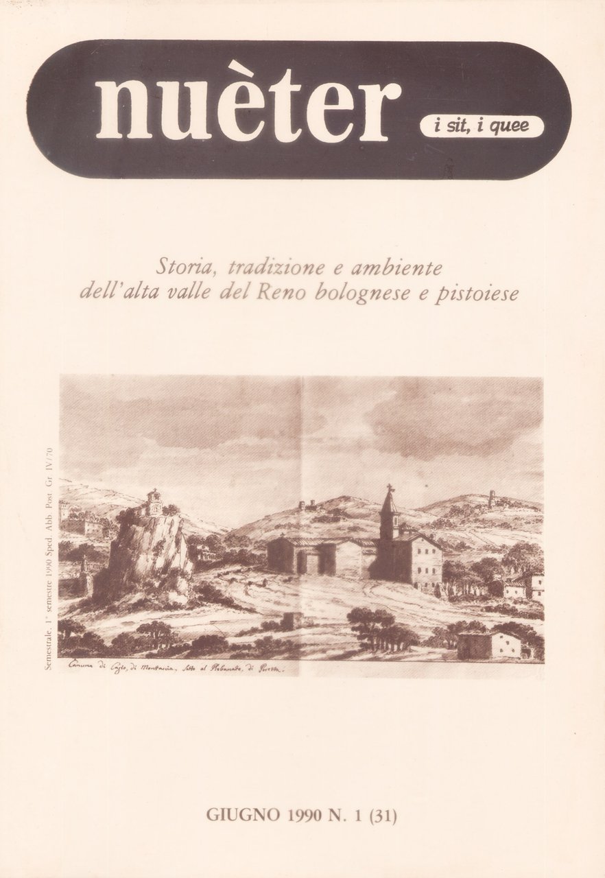 Nueter i sit i quee. 31/1990. Storia, tradizione e ambiente …