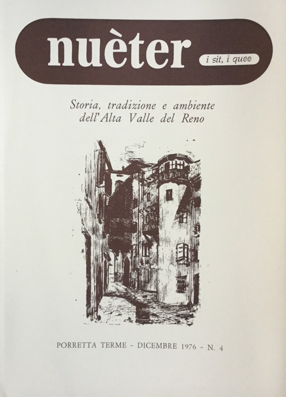 Nueter i sit i quee. 4/1976. Storia, tradizione e ambiente …