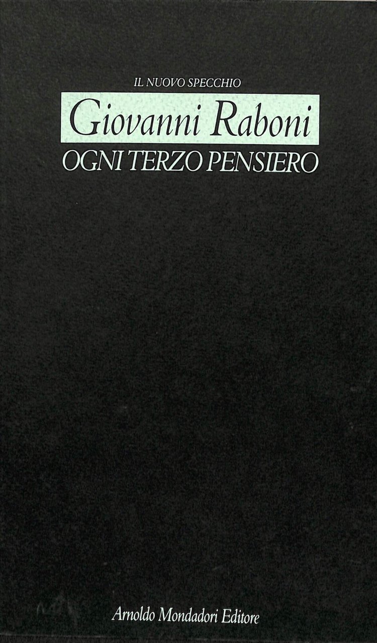 Ogni terzo pensiero